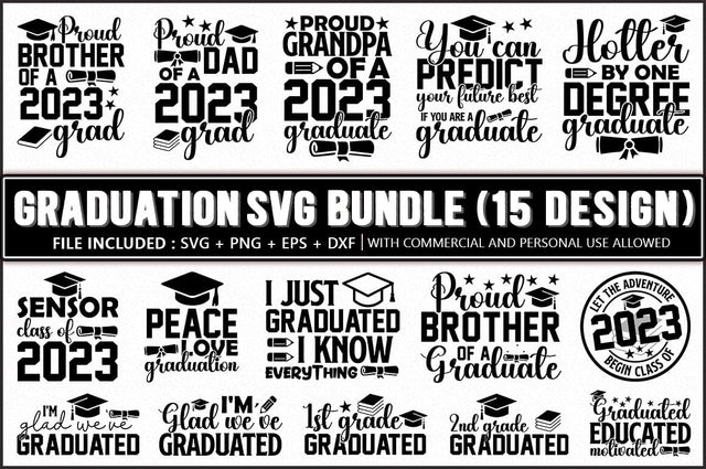 Graduation SVG Bundle 2023 SVG Shetara Begum